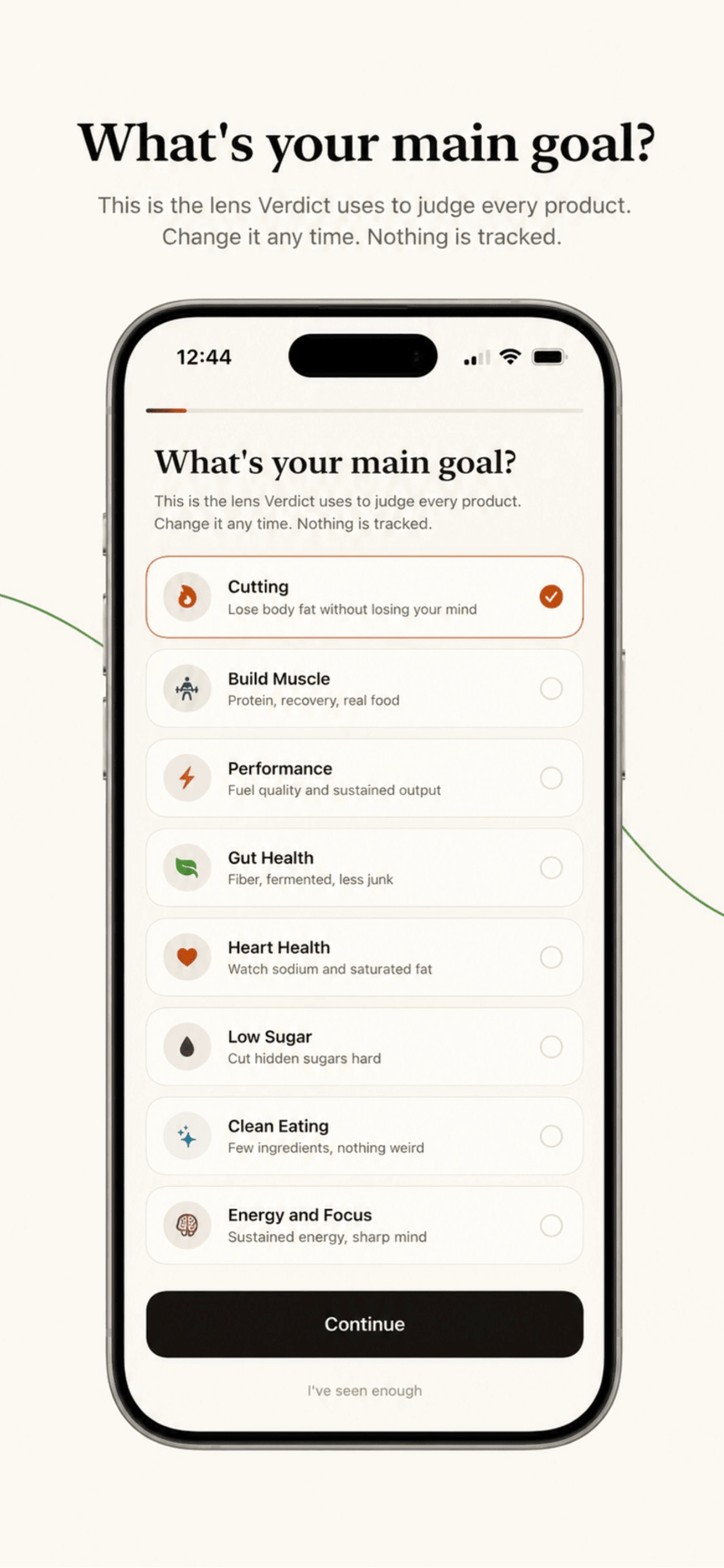 Verdict: Honest Food Scan