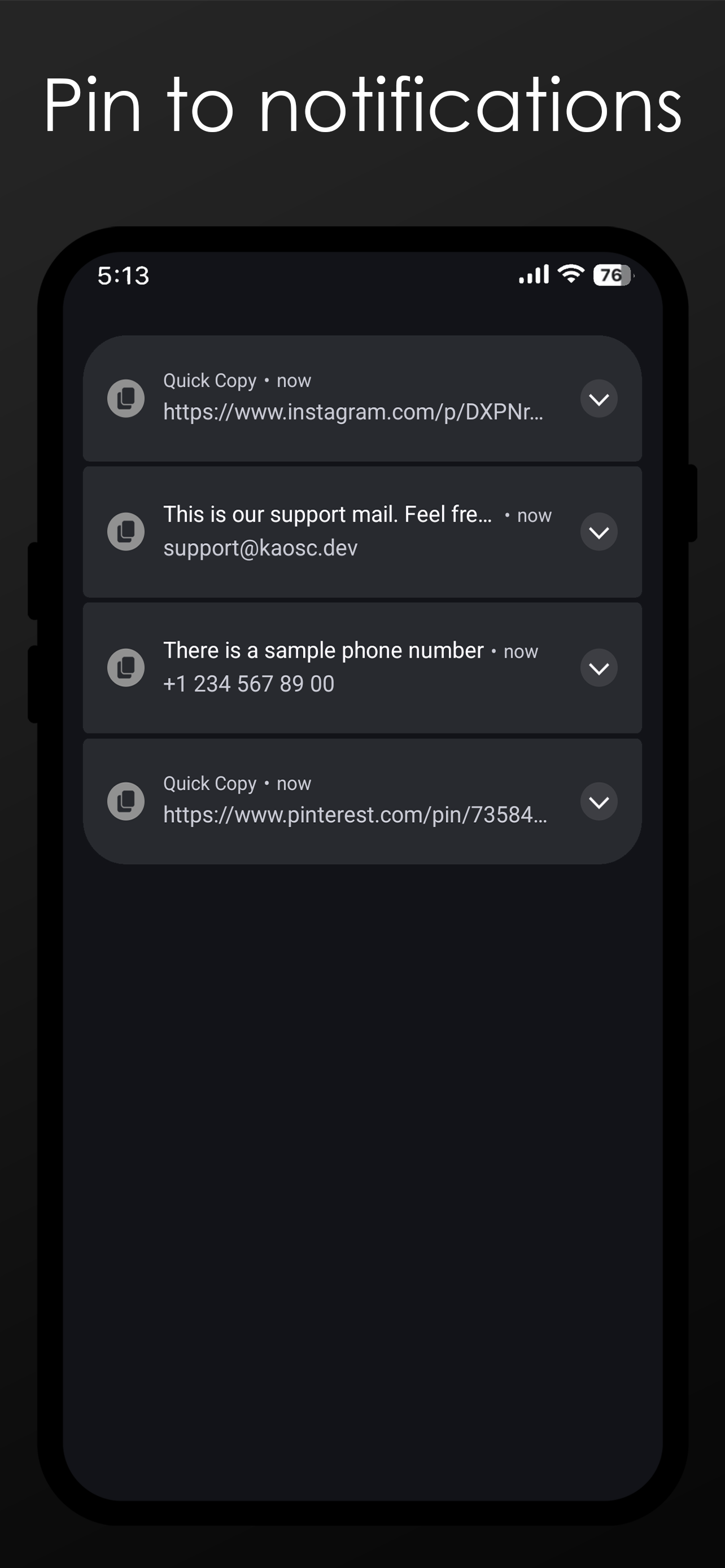 Quick Copy: Clipboard Manager screenshot 4