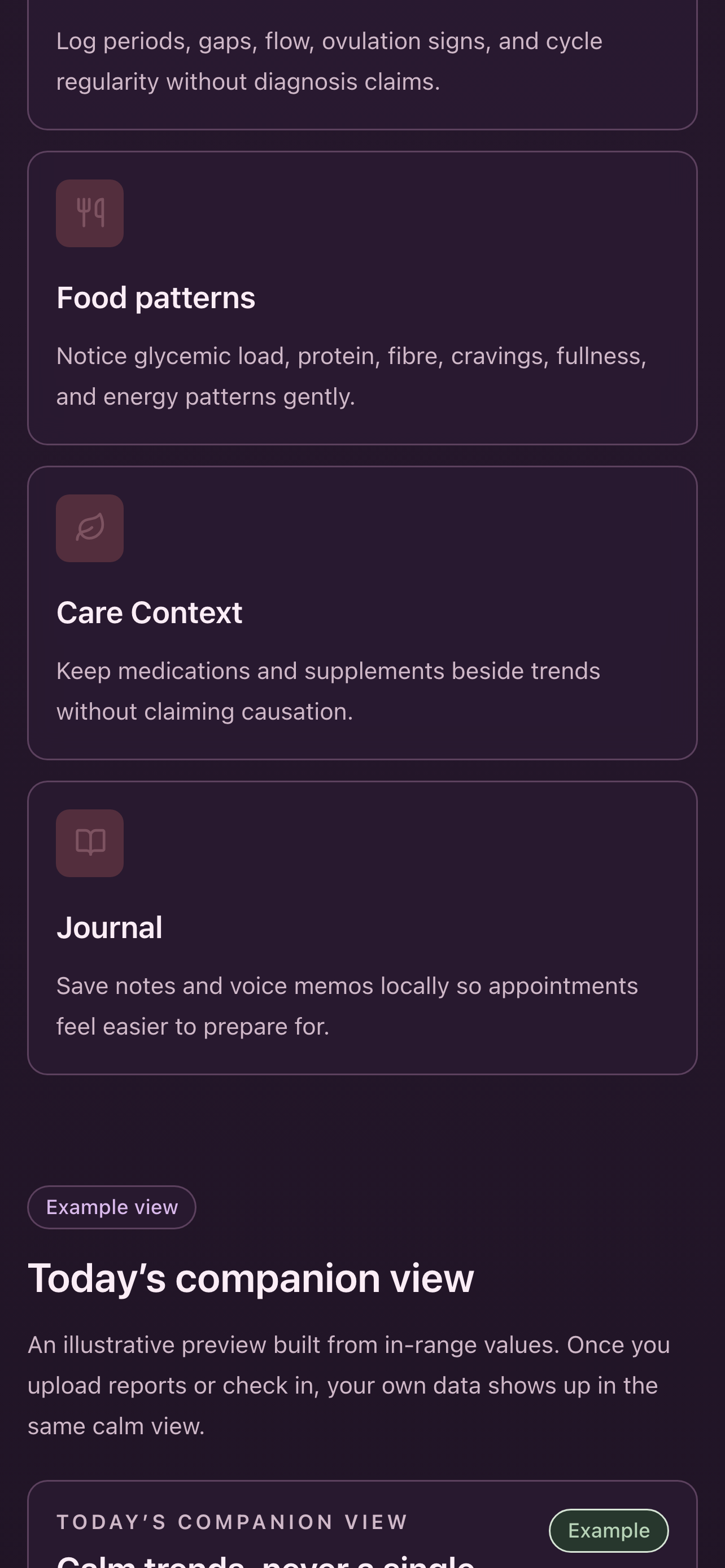 Luma PCOS Tracker screenshot 3