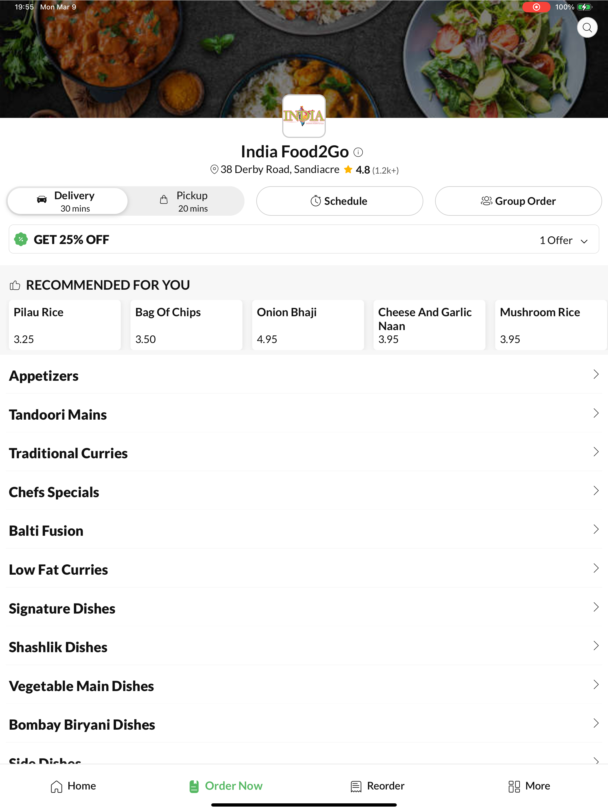 India Food2Go - Sandiacre screenshot 6