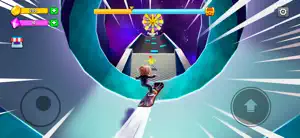 Obby Snowboard: Parkour Racing screenshot 4