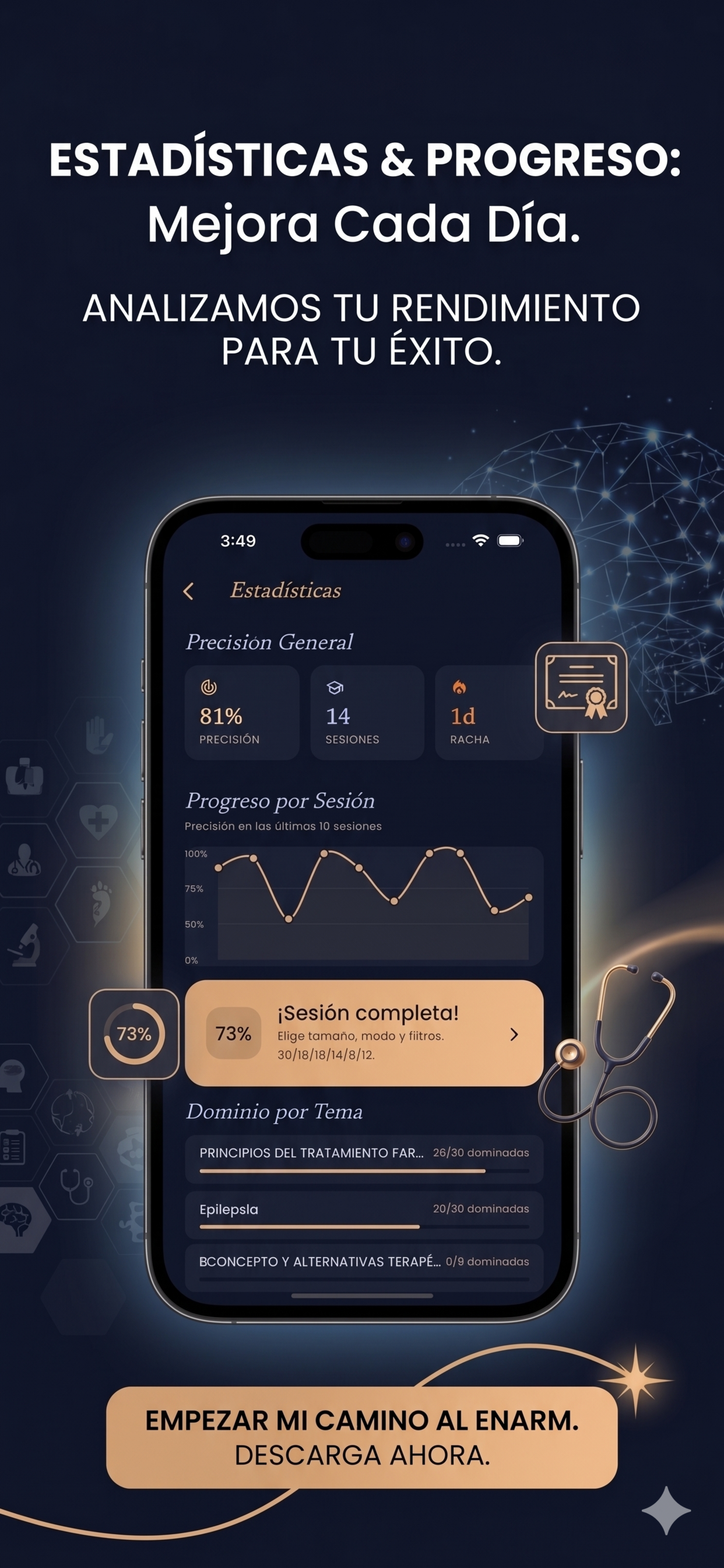 Dr. Tuxedo: Medicina y ENARM screenshot 5