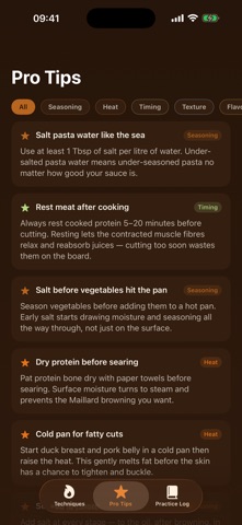 Brulee Cooking Techniques screenshot