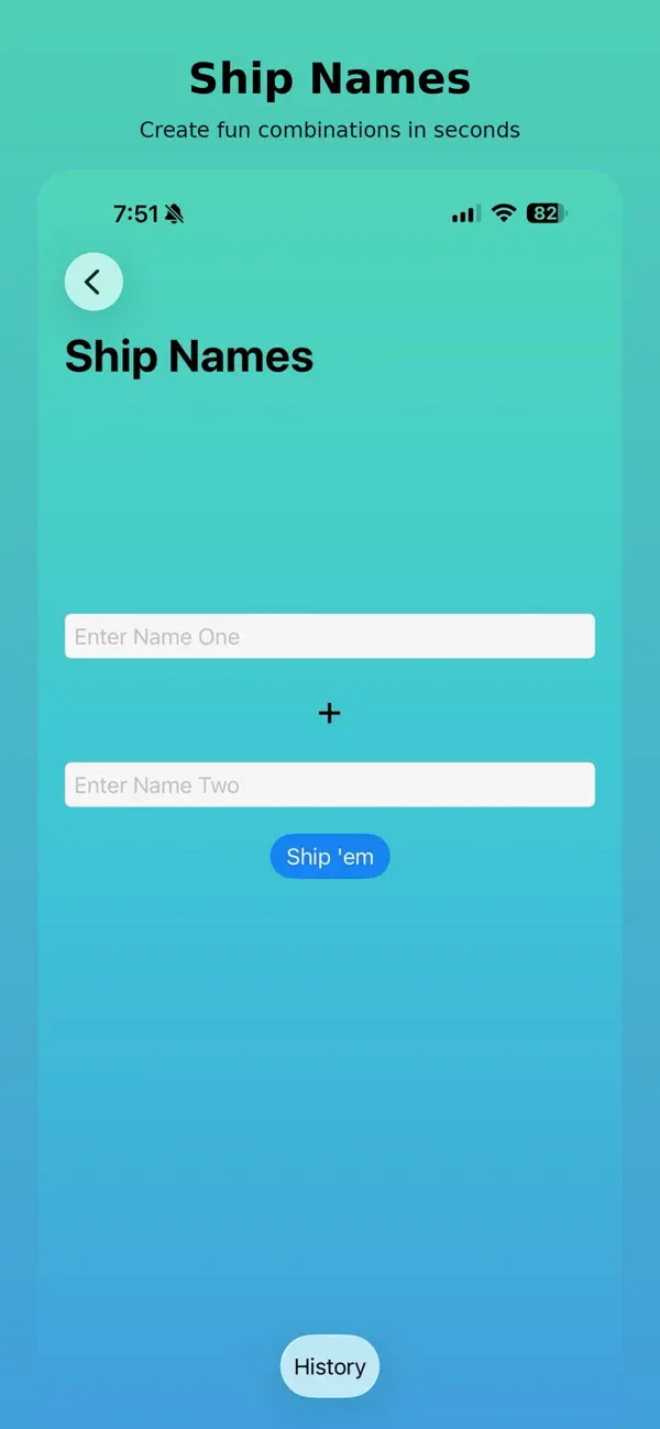 Screenshot #1 pour Ship Names