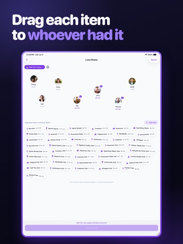Call It Even: Split Expenses iPad screenshot