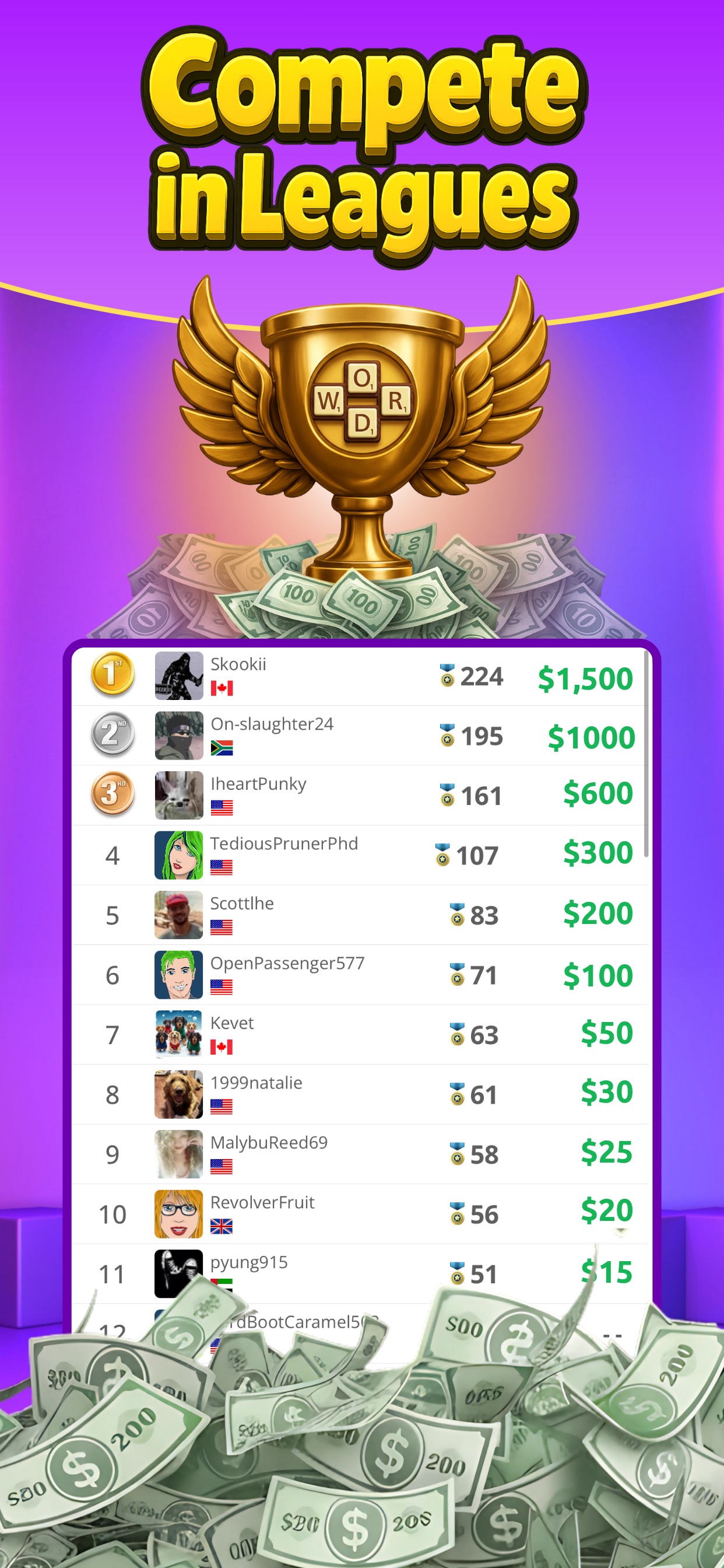 Screenshot 6 of Word Search Real Cash Games