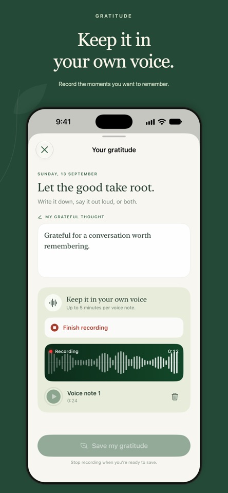 Gratitude Garden: Daily Habit screenshot 4
