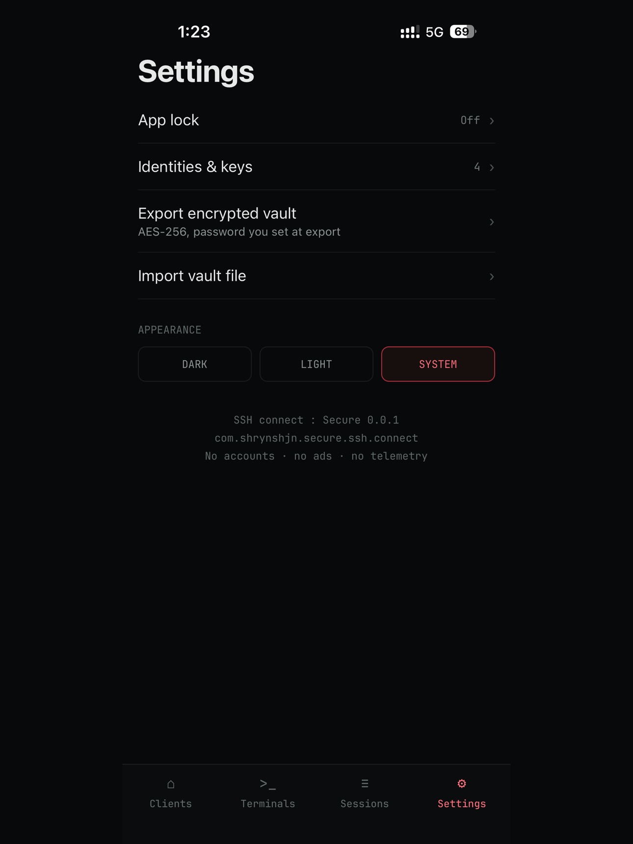 Screenshot 6 of SSH Connect: Secure Terminals