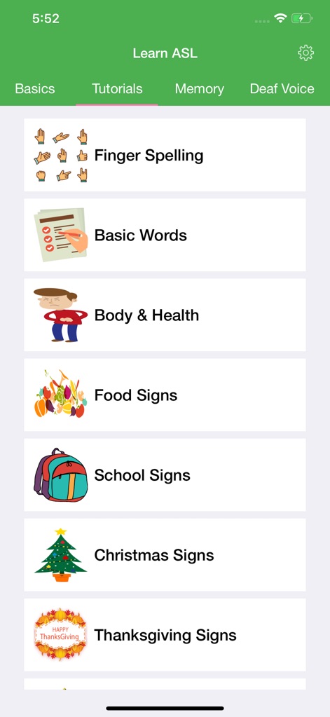 ASL American Sign Language - Education App | MWM