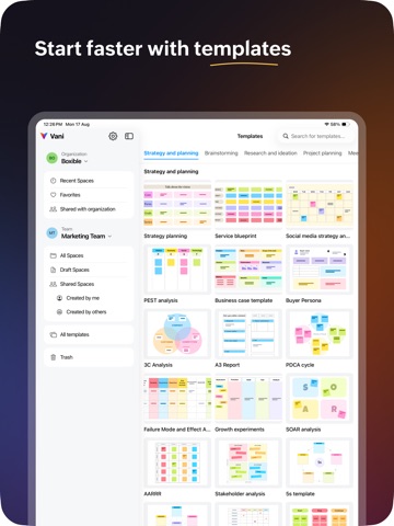 Vani - Visual Collaboration iPad screenshot