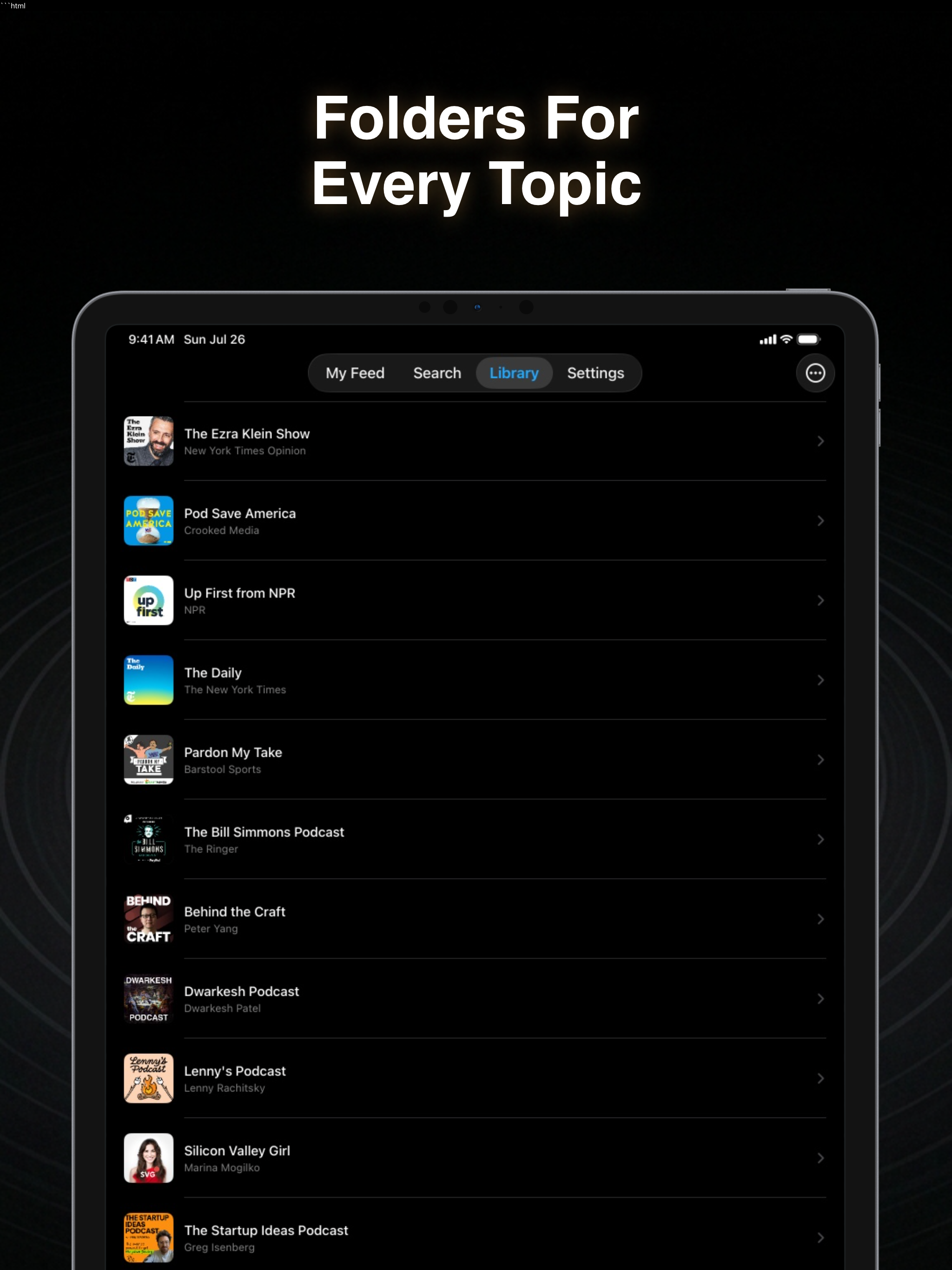 Abrapod: Podcast Player screenshot 8