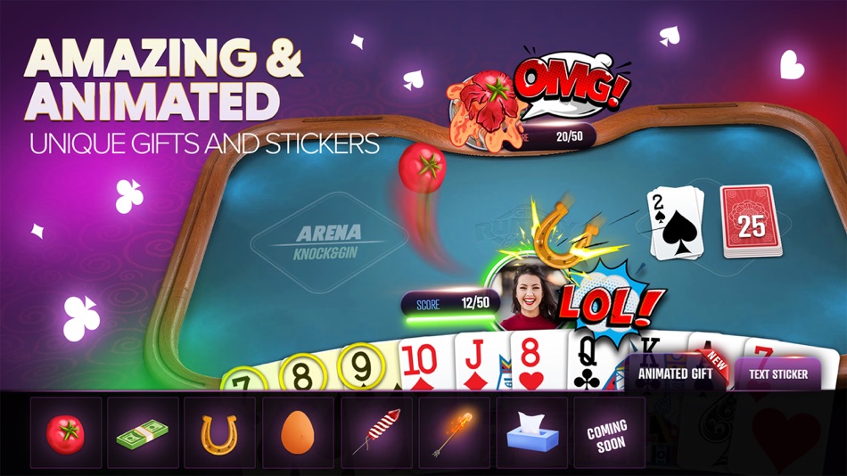 #7. Gin Rummy Extra - Card Game (iOS) 由: BRO3 INTERAKTIF BILGI TEKNOLOJILERI ANONIM SIRKETI