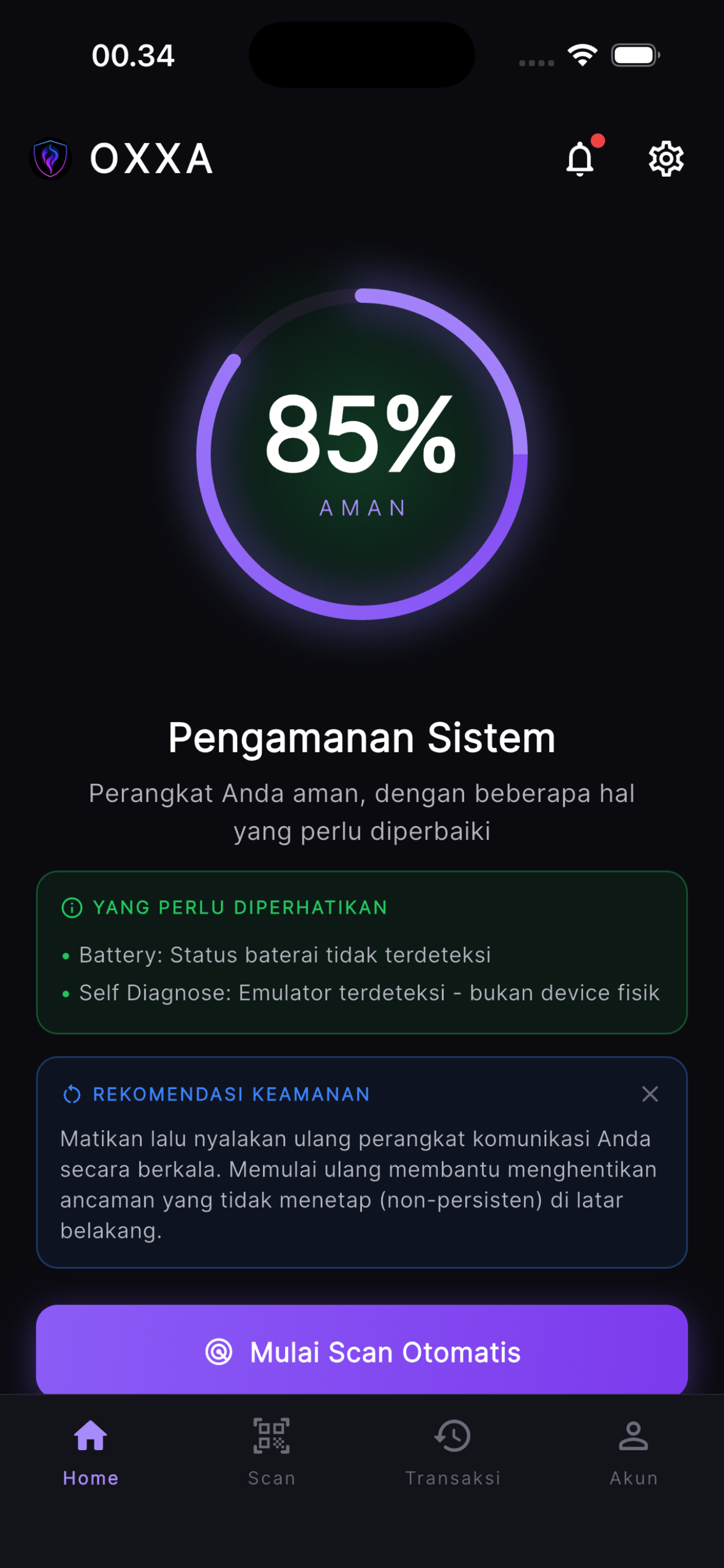 OXXA - Personal Cyber Security screenshot 2