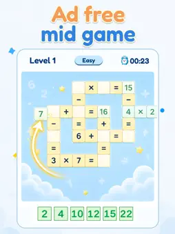 CrossMath: Math Crossword screenshot 8