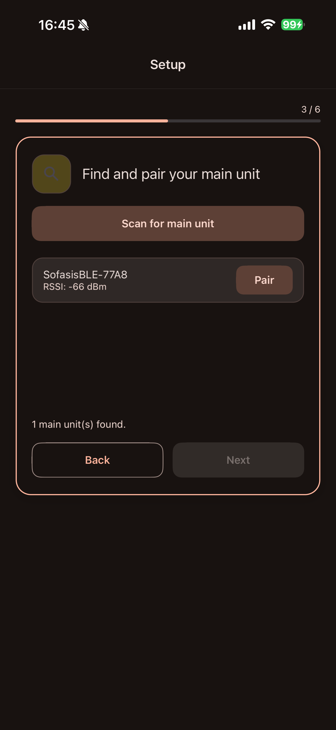 Sofasis Home Bluetooth screenshot 5