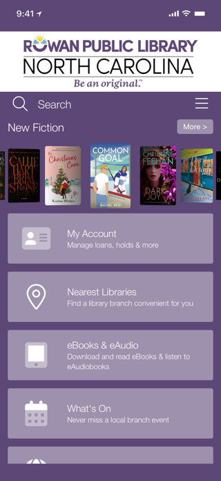Rowan Public Library (NC) Screenshot 1 of 6