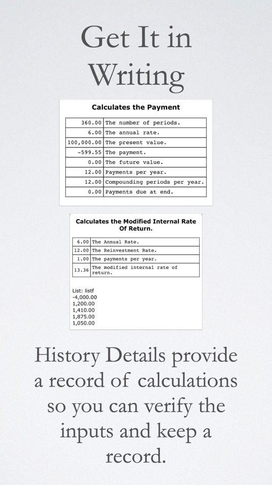 #7. CALC 1 Financial Calculator (iOS) Bởi: CalcFxC, LLC