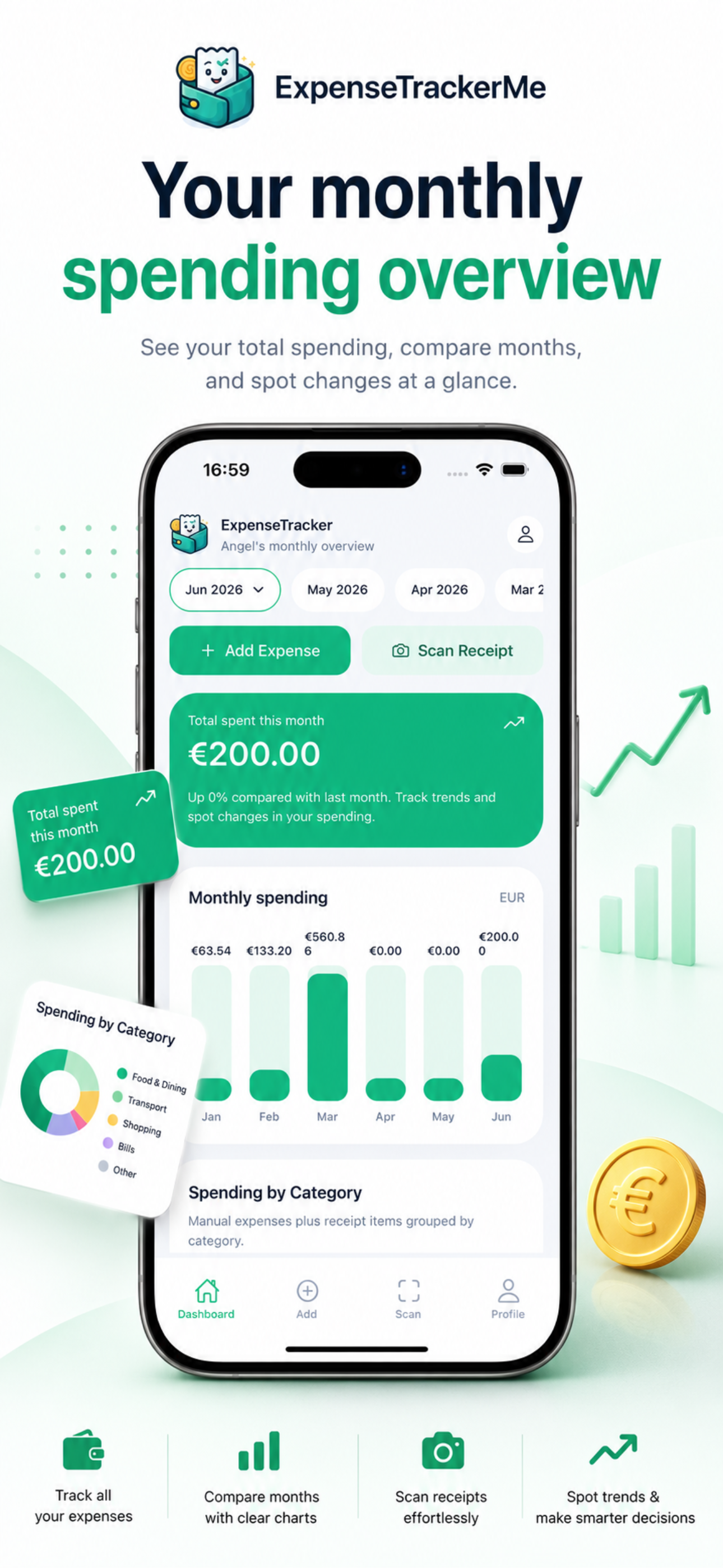 ExpenseTrackerMe screenshot 3