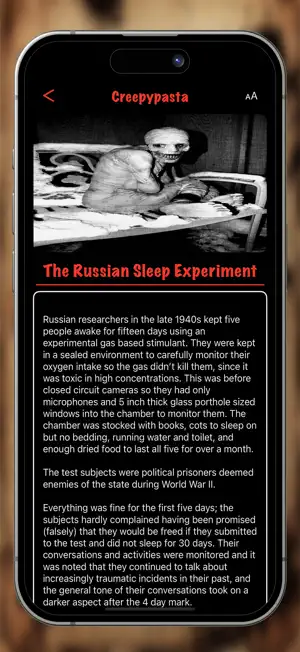 Scary Creepypasta Stories screenshot 1