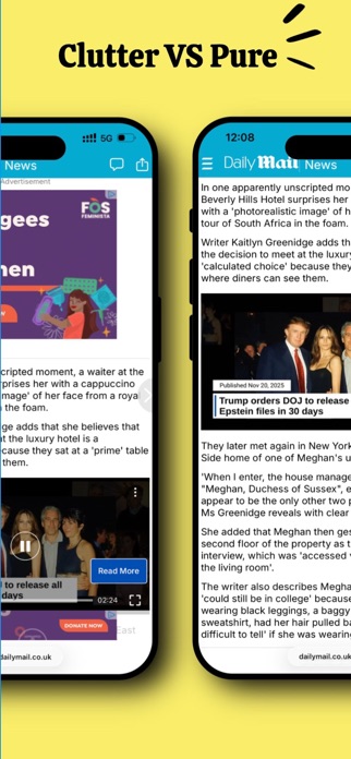 PureSurf: Browser Ad Blocker Screenshot 3 of 4