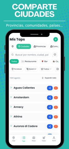 TapToGeo - Guarda Lugares screenshot