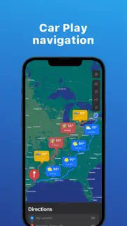 car.play weather navigation iphone screenshot 4