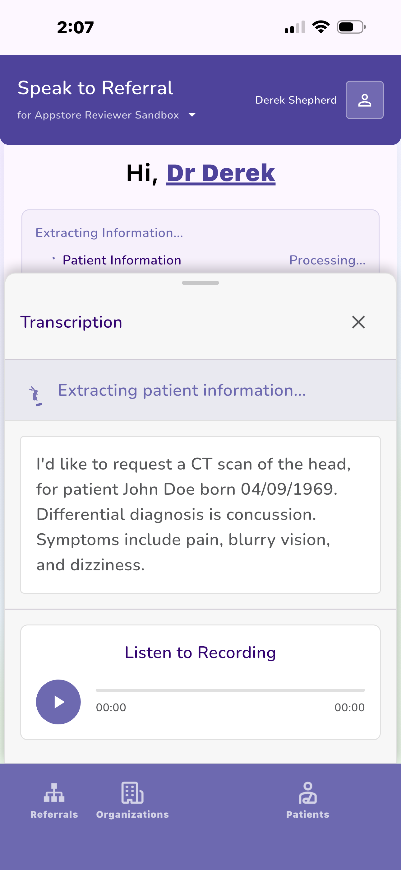 Referral Rabbit MD screenshot 3