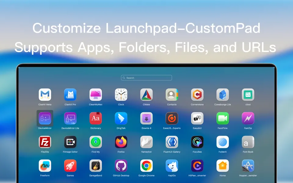 Screenshot 1 of HotLaunch – App Launchpad 2.5.8