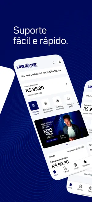 Minha Linknet Telecom screenshot 4