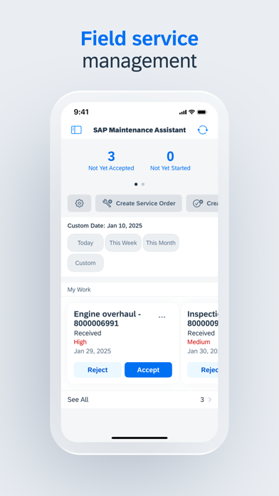 SAP Maintenance Assistant Screenshot