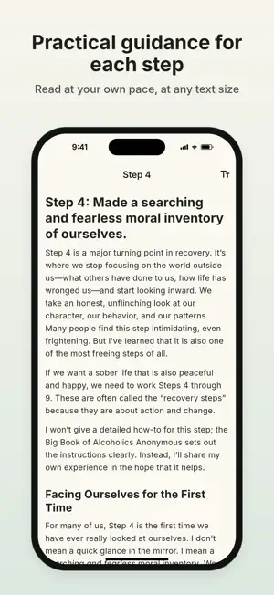 12 Steps Guide screenshot 2
