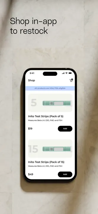 Inito Fertility & Ovulation : capture d’écran 7 sur 7