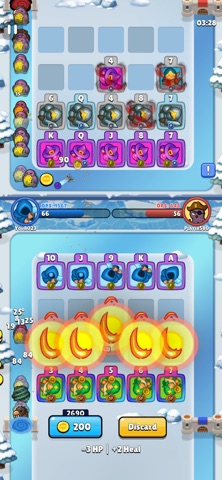 Hand of Heroes -Combo Strategy iPhone screenshot