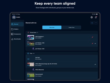Amplify - Video Distribution iPad screenshot
