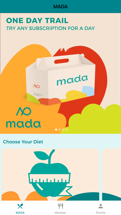 Mada Eats iPhone screenshot 2 - Food & Drink app