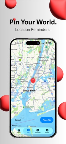 Pinly: Smart Location Alerts Screenshot 1 of 6