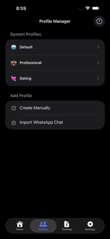 Replynt iPhone screenshot