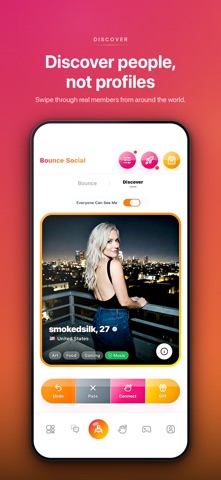 Bounce Social: Chat & Connect Screenshot 1 of 8