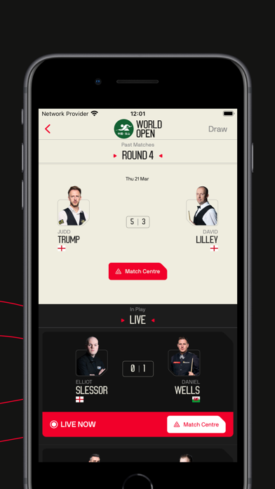 World Snooker Tour Screenshot