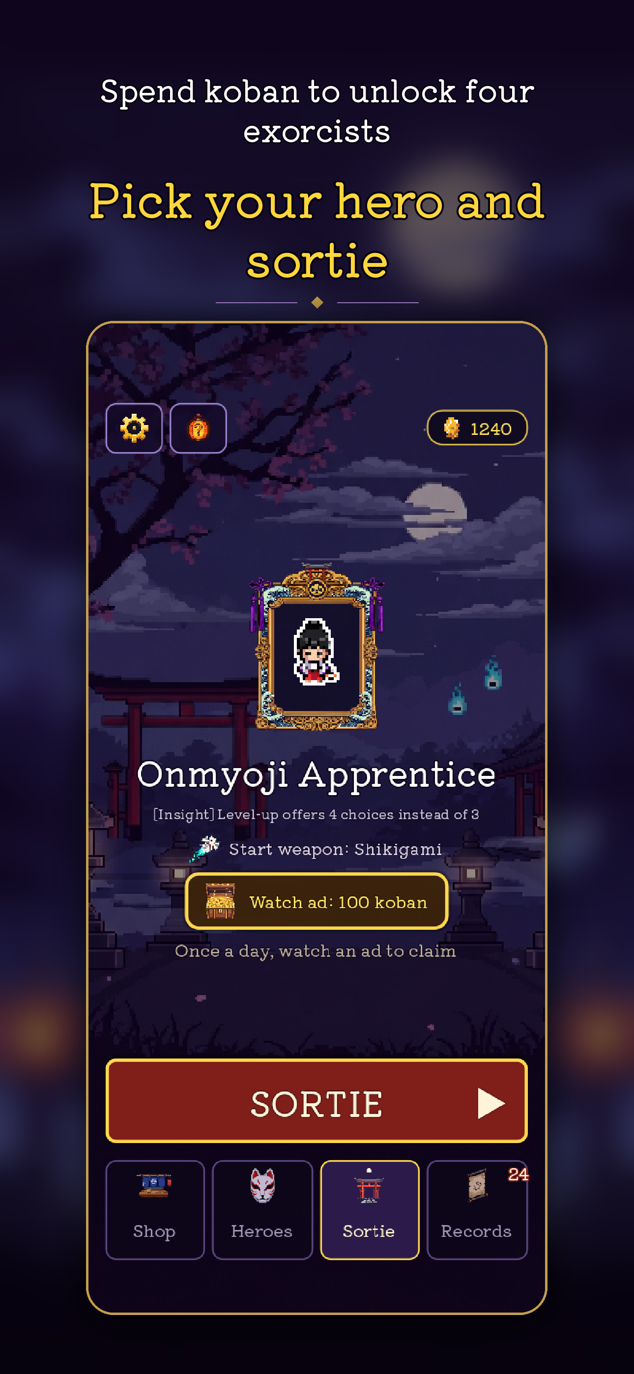 Yokai Night Survivor screenshot 5