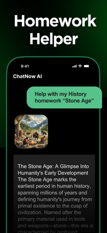 ChatNow - AI Chatbot Assistant iPhone screenshot