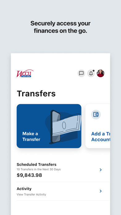 Screenshot #2 pour WCCU Mobile