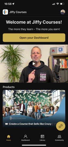 Jiffy Courses Online screenshot