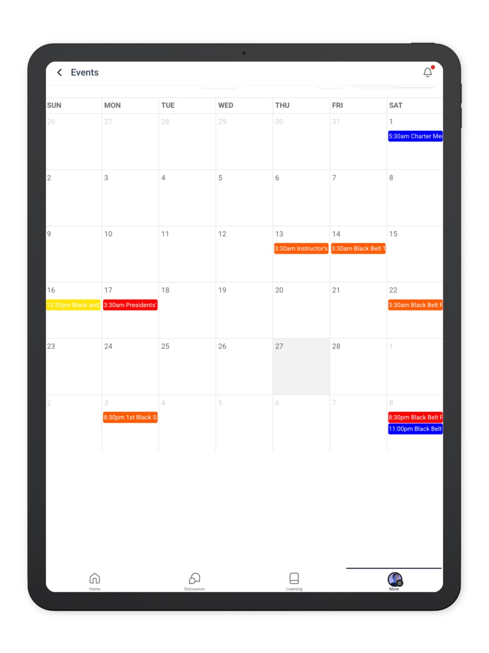iPad screenshot