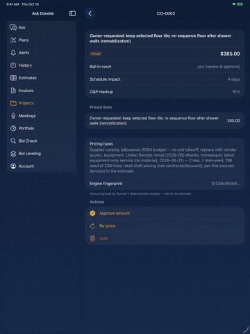 App screenshot