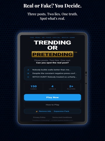 Trending or Pretending