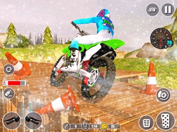 Offroad Stunt Bike rider iPad screenshot