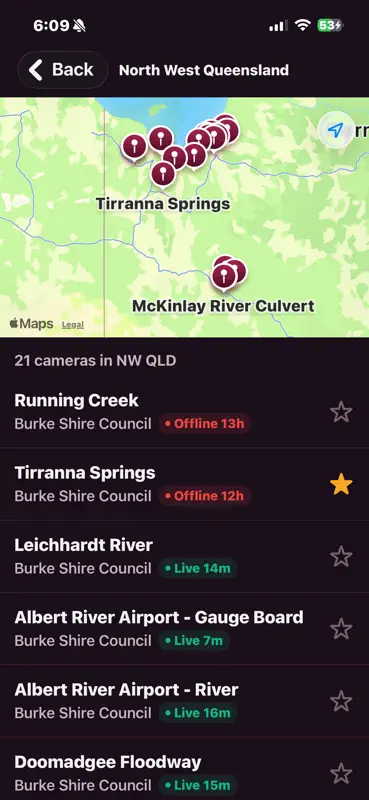 FloodCamsQLD screenshot 2 of 5
