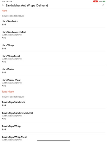 App screenshot