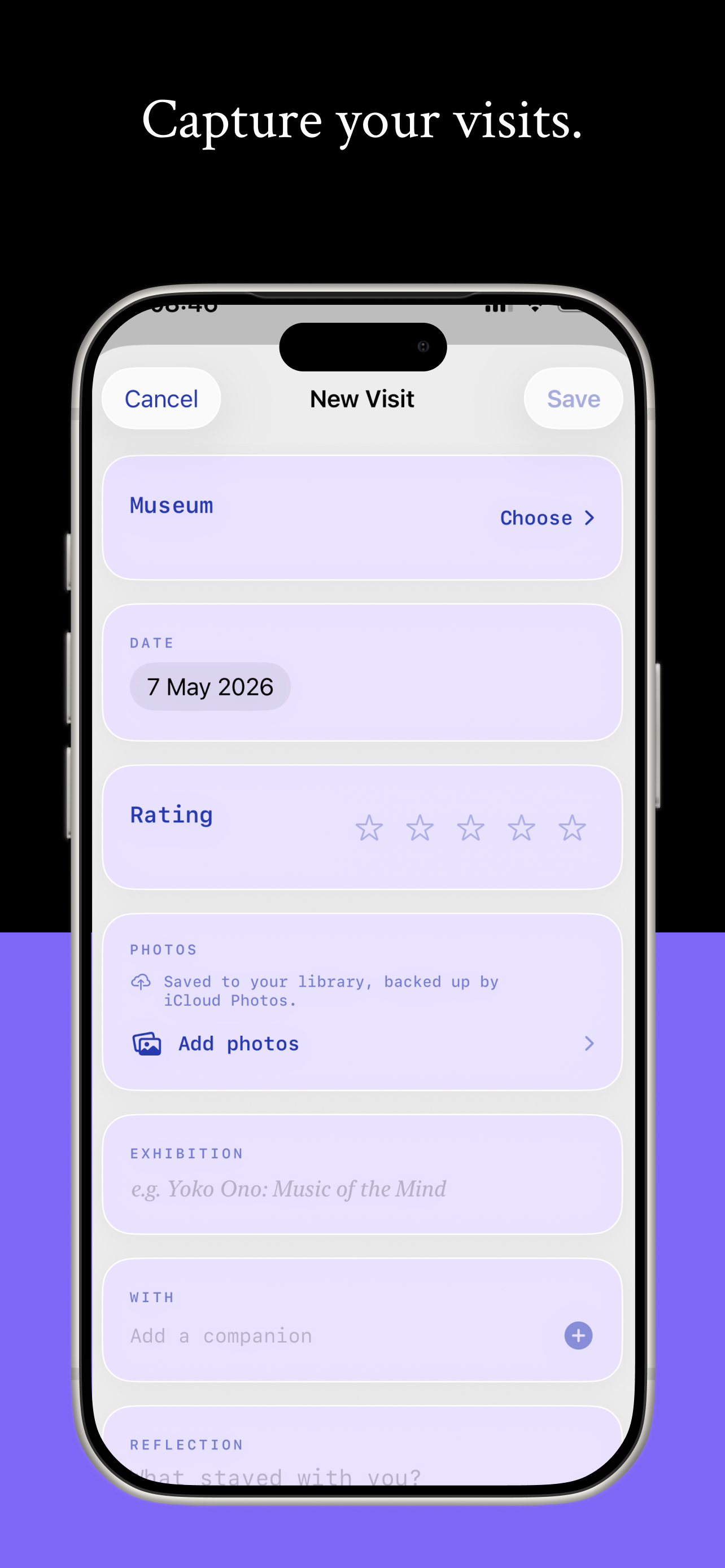 Logbook - Museum Log screenshot 3